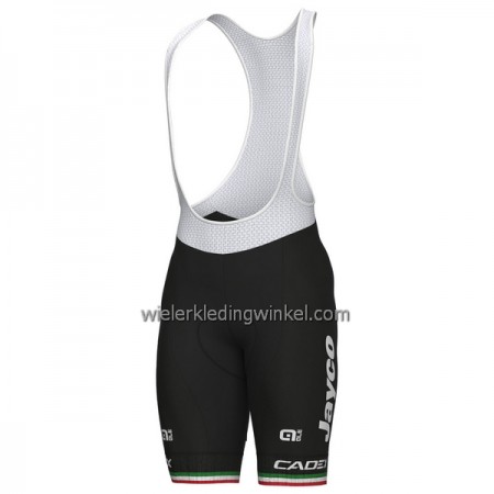 Fietsbroek Kort met Bretels 2023 Jayco Alula Italiaans Kampioenschap